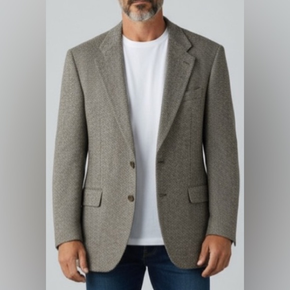 CHAPS Ralph Lauren Textured Sport Blazer size 44T